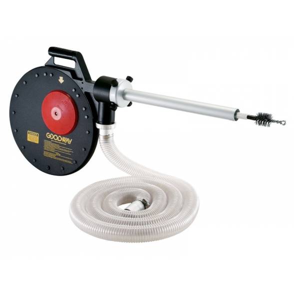 SAM-3 boiler cleaning tool for firetube boilers – Official Goodway representative in Greece. - B•tools